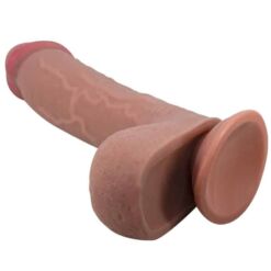 Comprar PRETTY LOVE - SLIDING SKIN SERIES DILDO REALÍSTICO CON VENTOSA PIEL DESLIZANTE MULATO 23.4 CM al mejor precio - Envíos Discretos