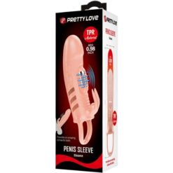 Comprar PRETTY LOVE - SLOANE FUNDA PENE RABBIT NATURAL al mejor precio - Envíos Discretos