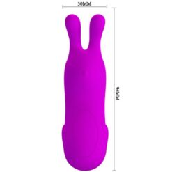 Comprar PRETTY LOVE - SMART DEDAL RECARGABLE CON RABBIT al mejor precio - Envíos Discretos