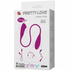 Comprar PRETTY LOVE - SMART SNAKY VIBE VIBRADOR 2 MOTORES al mejor precio - Envíos Discretos