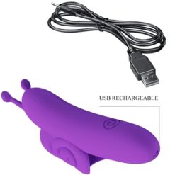 Comprar PRETTY LOVE - SNAIL PODEROSO ESTIMULADOR DE DEDO MORADO al mejor precio - Envíos Discretos