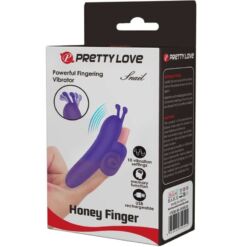 Comprar PRETTY LOVE - SNAIL PODEROSO ESTIMULADOR DE DEDO MORADO al mejor precio - Envíos Discretos