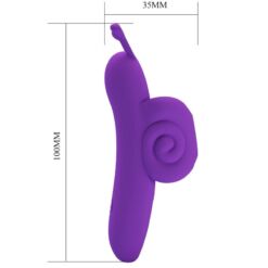 Comprar PRETTY LOVE - SNAIL PODEROSO ESTIMULADOR DE DEDO MORADO al mejor precio - Envíos Discretos