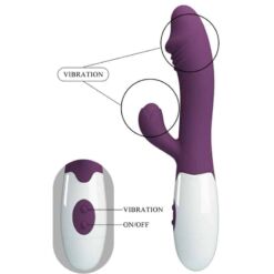 Comprar PRETTY LOVE - SNAPPY VIBRADOR PUNTO G MORADO al mejor precio - Envíos Discretos