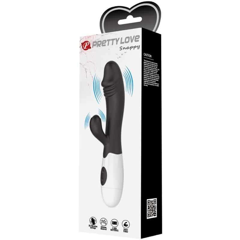 PRETTY LOVE - SNAPPY VIBRADOR PUNTO G NEGRO - piKanteo | Despierta tu lado más piKante Comprar PRETTY LOVE - SNAPPY VIBRADOR PUNTO G NEGRO al mejor precio - Envíos Discretos