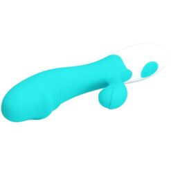 Comprar PRETTY LOVE - SNAPPY VIBRADOR PUNTO G VERDE AGUA al mejor precio - Envíos Discretos