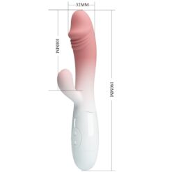 Comprar PRETTY LOVE - SNAPPY VIBRADOR RABBIT 3O VIBRACIONES ROSA al mejor precio - Envíos Discretos