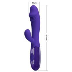 Comprar PRETTY LOVE - SNAPPY YOUTH VIBRADOR & ESTIMULADOR PUNTOG VIOLETA al mejor precio - Envíos Discretos