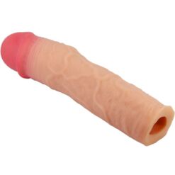 Comprar PRETTY LOVE - STEVENSON FUNDA PENE CON EXTENSIÓN DE 7.6 CM NATURAL al mejor precio - Envíos Discretos