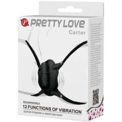Comprar PRETTY LOVE - STRAP ON CON BALA VIBRADORA CARTER al mejor precio - Envíos Discretos