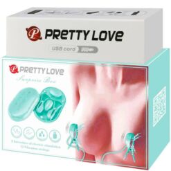 Comprar PRETTY LOVE - SURPRISE BOX PINZAS ELECTRO ESTIMULACION AZUL al mejor precio - Envíos Discretos