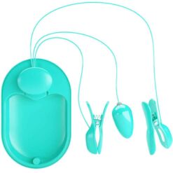 Comprar PRETTY LOVE - SURPRISE BOX PINZAS ELECTRO ESTIMULACION AZUL al mejor precio - Envíos Discretos