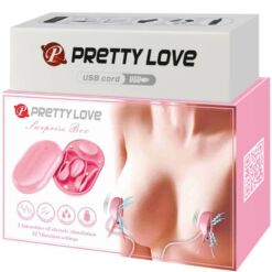 Comprar PRETTY LOVE - SURPRISE BOX PINZAS ELECTRO ESTIMULACION ROSA al mejor precio - Envíos Discretos