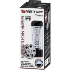 Comprar PRETTY LOVE - TAMARA MASTURBADOR MASCULINO VIBRADOR MULTIVELOCIDAD NEGRO al mejor precio - Envíos Discretos