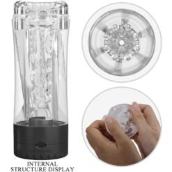 Comprar PRETTY LOVE - TAMARA MASTURBADOR MASCULINO VIBRADOR MULTIVELOCIDAD NEGRO al mejor precio - Envíos Discretos