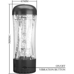 Comprar PRETTY LOVE - TAMARA MASTURBADOR MASCULINO VIBRADOR MULTIVELOCIDAD NEGRO al mejor precio - Envíos Discretos
