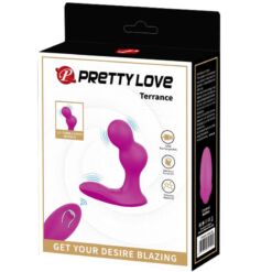 Comprar PRETTY LOVE - TERRANCE MASAJEADOR VIBRADOR ANAL CON CONTROL REMOTO al mejor precio - Envíos Discretos