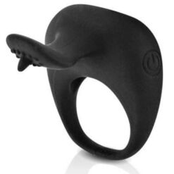 Comprar PRETTY LOVE - THIMBLE ANILLO VIBRADOR NEGRO al mejor precio - Envíos Discretos