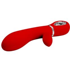Comprar PRETTY LOVE - THOMAS VIBRADOR PUNTO G MULTIFUNCIÓN ROJO al mejor precio - Envíos Discretos