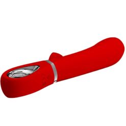 Comprar PRETTY LOVE - THOMAS VIBRADOR PUNTO G MULTIFUNCIÓN ROJO al mejor precio - Envíos Discretos