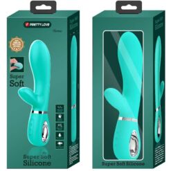 Comprar PRETTY LOVE - THOMAS VIBRADOR PUNTO G MULTIFUNCIÓN VERDE AGUA al mejor precio - Envíos Discretos