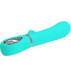 Comprar PRETTY LOVE - THOMAS VIBRADOR PUNTO G MULTIFUNCIÓN VERDE AGUA al mejor precio - Envíos Discretos
