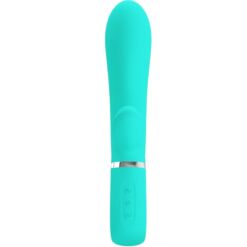 Comprar PRETTY LOVE - THOMAS VIBRADOR PUNTO G MULTIFUNCIÓN VERDE AGUA al mejor precio - Envíos Discretos