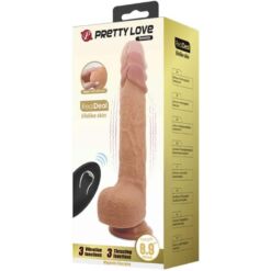Comprar PRETTY LOVE - TOMMY DILDO REALISTA VIBRADOR 22.5 CM al mejor precio - Envíos Discretos