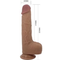 Comprar PRETTY LOVE - TOMMY DILDO REALISTA VIBRADOR 22.5 CM al mejor precio - Envíos Discretos