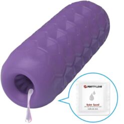 Comprar PRETTY LOVE - TWIN BALLS MASTURBADOR MASCULINO MORADO al mejor precio - Envíos Discretos