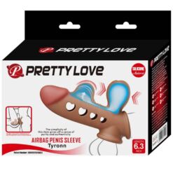 Comprar PRETTY LOVE - TYRONN FUNDA PARA PENE CON AIRBAG al mejor precio - Envíos Discretos
