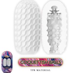 Comprar PRETTY LOVE - VENUS X 15 MASTURBADORES MASCULINOS SILICONA BLANCO al mejor precio - Envíos Discretos