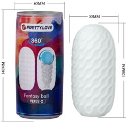 Comprar PRETTY LOVE - VENUS X MASTURBADOR MASCULINO BLANCO al mejor precio - Envíos Discretos