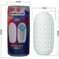 Comprar PRETTY LOVE - VENUS X MASTURBADOR MASCULINO MODELO 2 BLANCO al mejor precio - Envíos Discretos