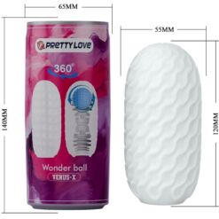 Comprar PRETTY LOVE - VENUS X MASTURBADOR MASCULINO MODELO 3 BLANCO al mejor precio - Envíos Discretos