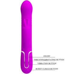 Comprar PRETTY LOVE - VIBRADOR COALE RABBIT PERLAS VIOLETA al mejor precio - Envíos Discretos