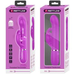 Comprar PRETTY LOVE - VIBRADOR COALE RABBIT PERLAS VIOLETA al mejor precio - Envíos Discretos