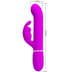 Comprar PRETTY LOVE - VIBRADOR COALE RABBIT PERLAS VIOLETA al mejor precio - Envíos Discretos