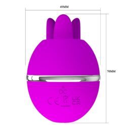Comprar PRETTY LOVE - VIBRADOR DE SILICONA REDONDO GEMINI BALL MORADO al mejor precio - Envíos Discretos