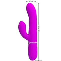 Comprar PRETTY LOVE - VIBRADOR PUNTO G MULTIFUNCIÓN FUCSIA al mejor precio - Envíos Discretos