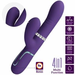 Comprar PRETTY LOVE - VIBRADOR PUNTO G MULTIFUNCIÓN MORADO al mejor precio - Envíos Discretos