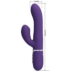 Comprar PRETTY LOVE - VIBRADOR PUNTO G MULTIFUNCIÓN MORADO al mejor precio - Envíos Discretos