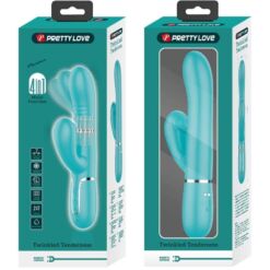 Comprar PRETTY LOVE - VIBRADOR PUNTO G MULTIFUNCIÓN VERDE AGUA al mejor precio - Envíos Discretos