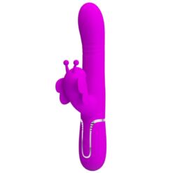 Comprar PRETTY LOVE - VIBRADOR RABBIT MULTIFUNCIÓN 4 EN 1 MARIPOSA FUCSIA al mejor precio - Envíos Discretos