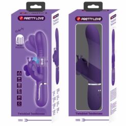 Comprar PRETTY LOVE - VIBRADOR RABBIT MULTIFUNCIÓN 4 EN 1 MARIPOSA MORADO al mejor precio - Envíos Discretos