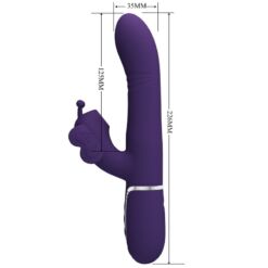 Comprar PRETTY LOVE - VIBRADOR RABBIT MULTIFUNCIÓN 4 EN 1 MARIPOSA MORADO al mejor precio - Envíos Discretos