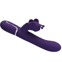 Comprar PRETTY LOVE - VIBRADOR RABBIT MULTIFUNCIÓN 4 EN 1 MARIPOSA MORADO al mejor precio - Envíos Discretos