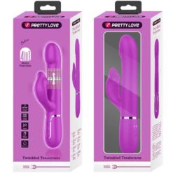 Comprar PRETTY LOVE - VIBRADOR RABBIT PERLAS VIOLETA al mejor precio - Envíos Discretos