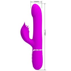 Comprar PRETTY LOVE - VIBRADOR RABBIT PERLAS VIOLETA al mejor precio - Envíos Discretos