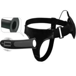 Comprar PRETTY LOVE - VITO STRAP ON CON DILDO HUECO Y VIBRACIÓN 17.3 CM al mejor precio - Envíos Discretos